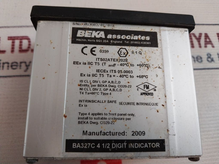 Beka Ba327C 4 1/2 Digit Indicator
