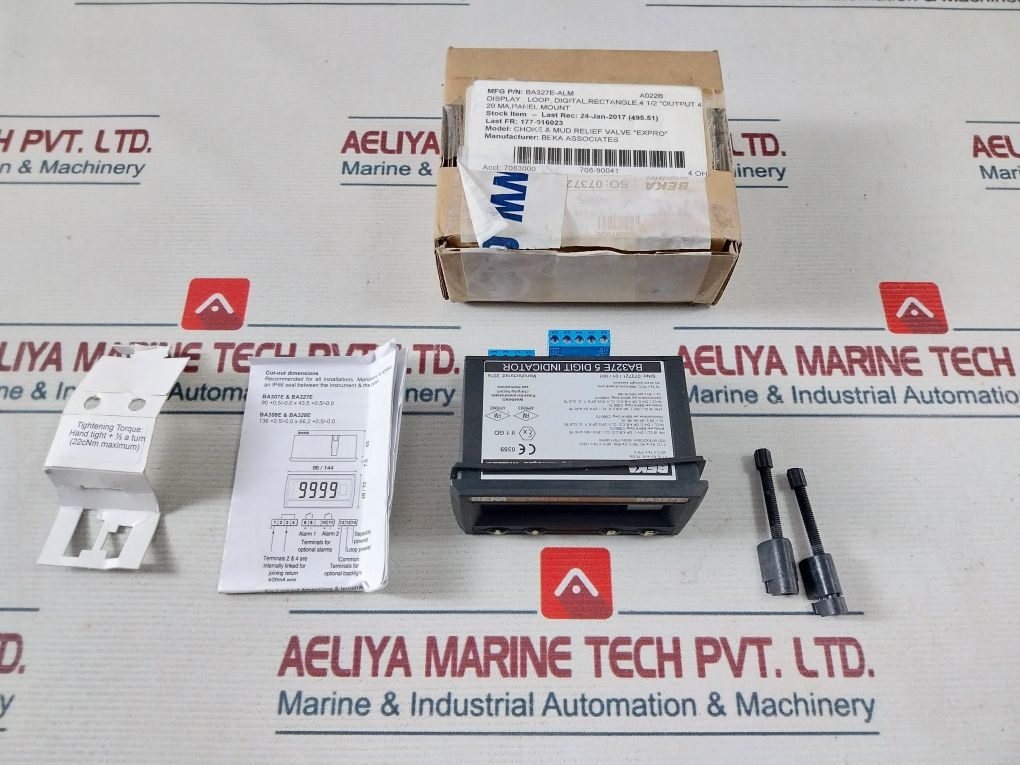 Beka Ba327E Loop Powered 5 Digit Indicator 420Ma
