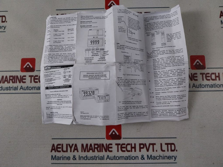Beka Ba327E Loop Powered 5 Digit Indicator 4/20Ma