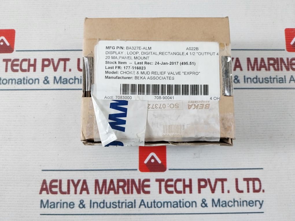 Beka Ba327E Loop Powered 5 Digit Indicator 4/20Ma