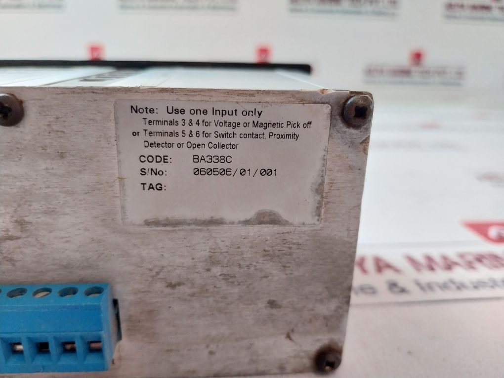 Beka Ba338C Externally Powered Rate Totaliser 28Vdc