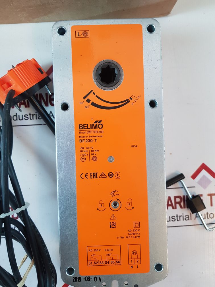 Belimo Bf230-t Spring-return Actuator