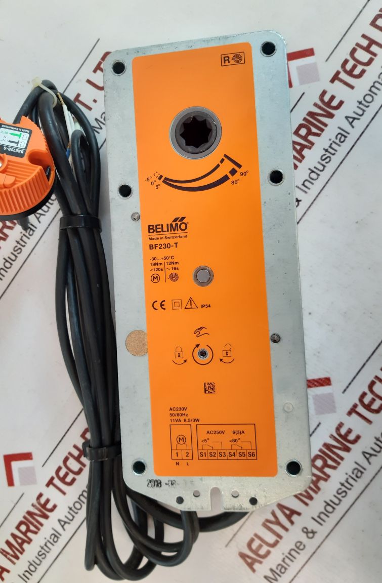 Belimo Bf230-t Spring-return Actuator