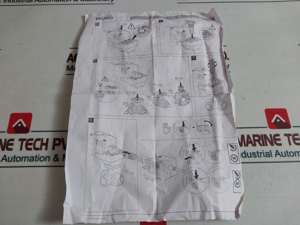 Belimo Lr24Ax-sr-t Actuator Valve
