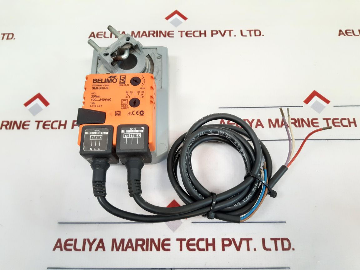 Belimo Smu230-s Electric Actuator Throttle Air Valve