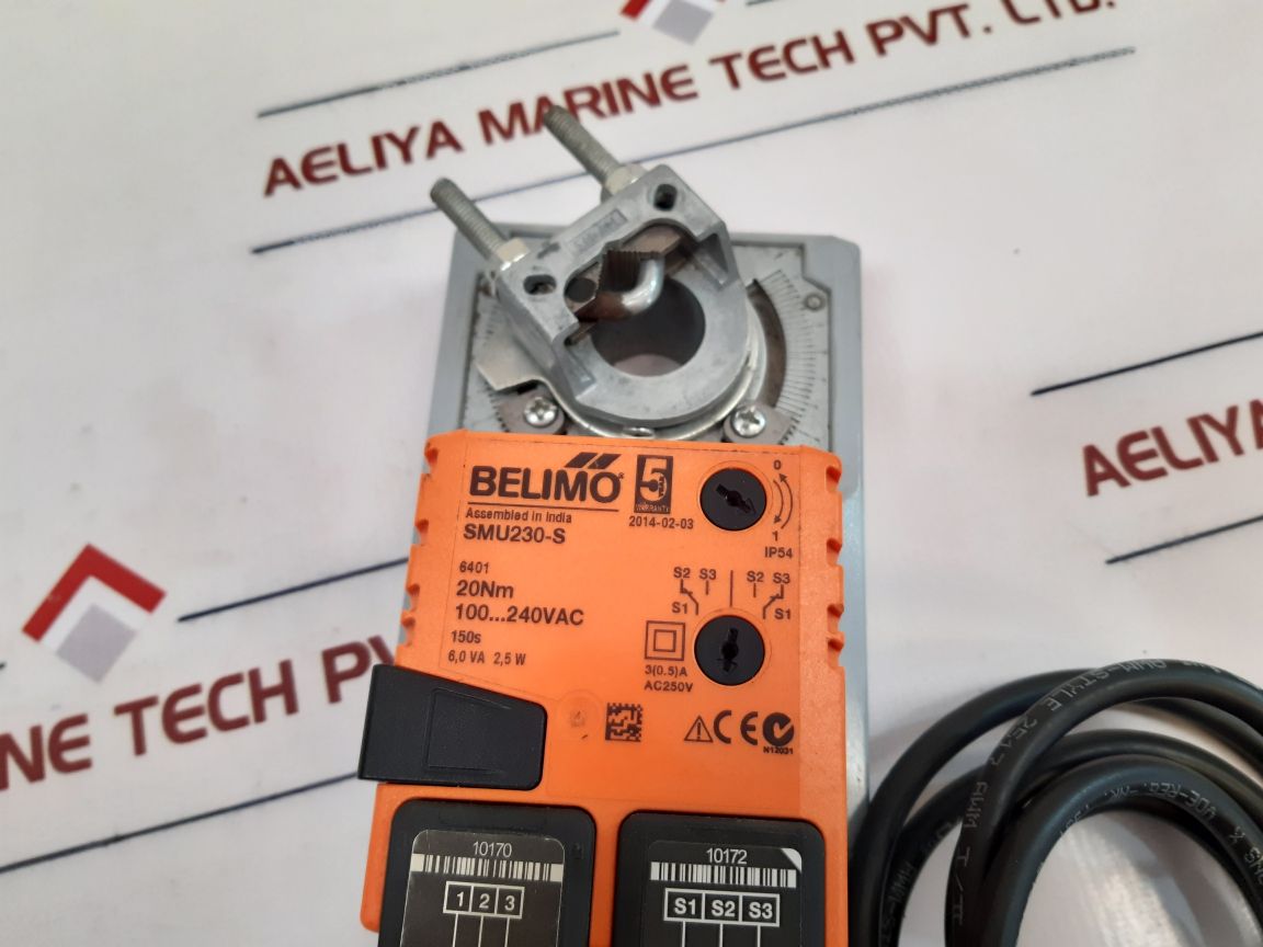 Belimo Smu230-s Electric Actuator Throttle Air Valve