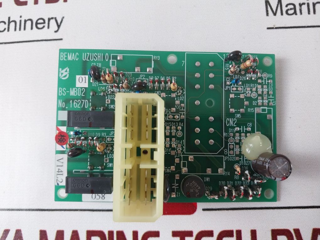 Bemac Uzushi Bs-mb02 Pcb Card 1627D