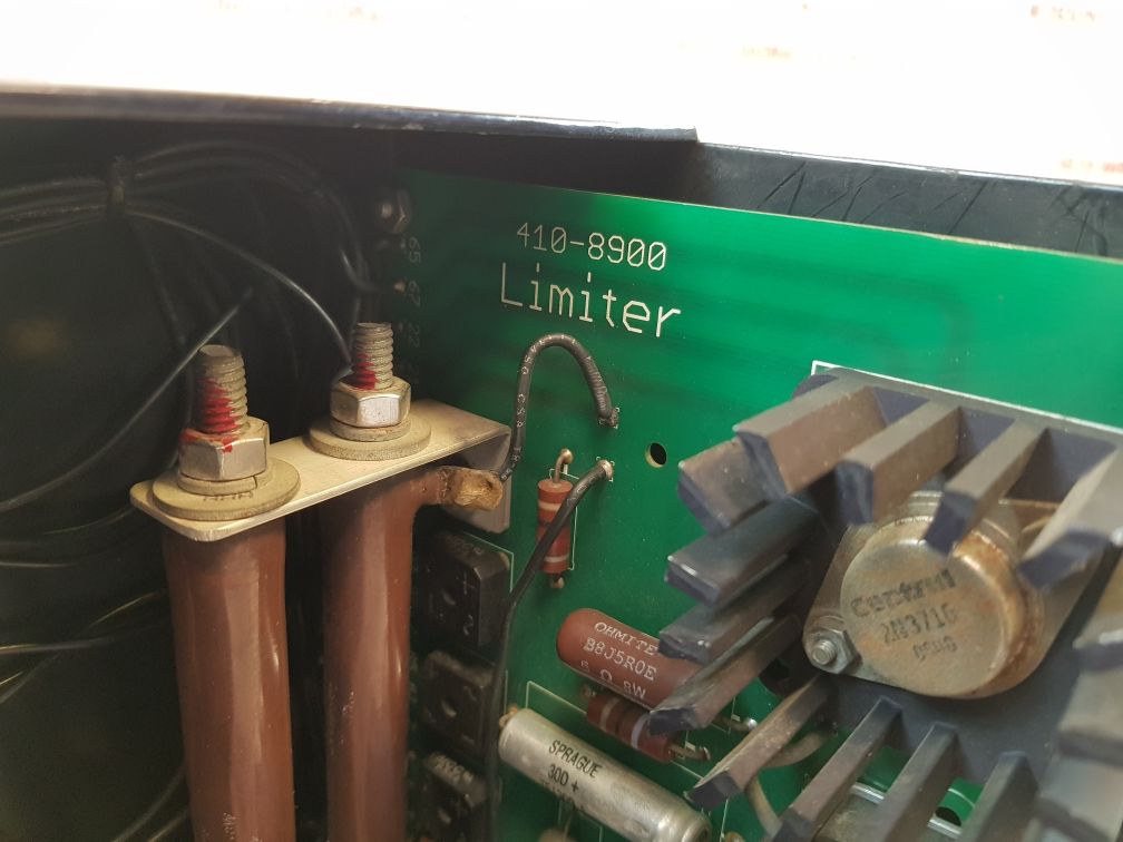 Benchmark B-410-8299 Speed Voltage Limiter 