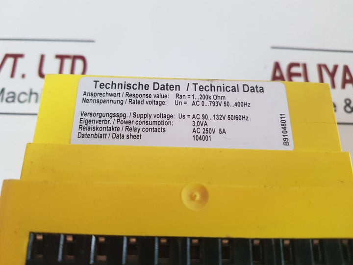 Bender A-isometer Ir470Ly-4013 Insulation Monitoring Device
