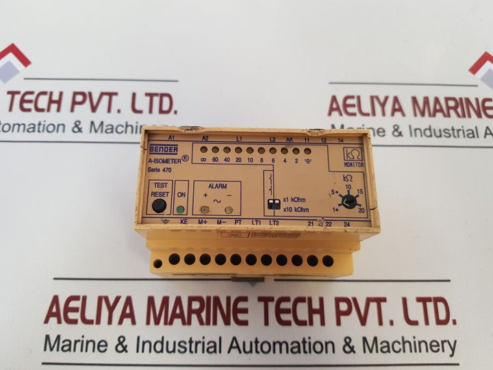 Bender A-isometer Ir 470Ly-40 Insulation Monitoring Device