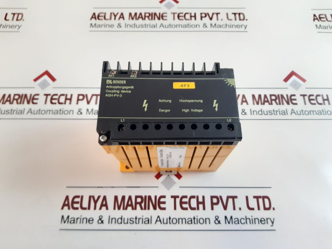 Bender Agh-pv-3 Coupling Device
