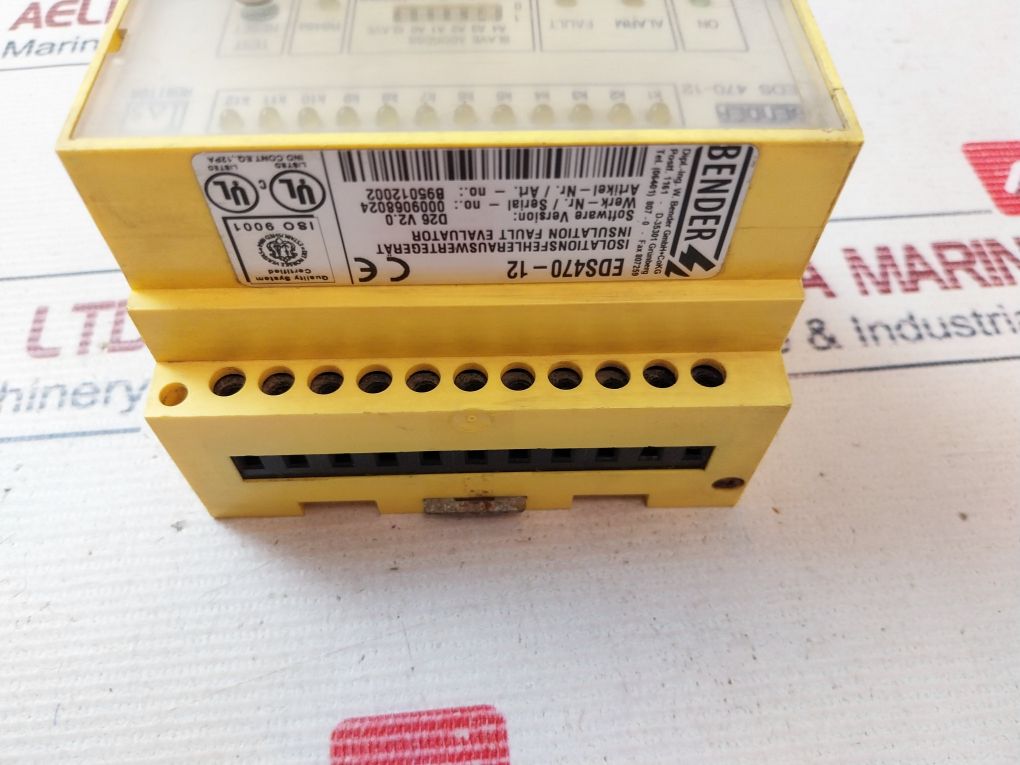 Bender Eds 470-12 Insulation Fault Evaluator