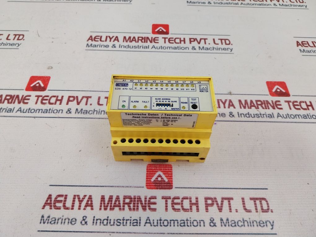 Bender Eds 470-12 Insulation Fault Evaluator B95012002