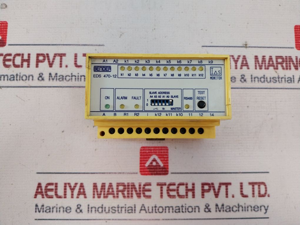 Bender Eds 470-12 Insulation Fault Evaluator B95012002