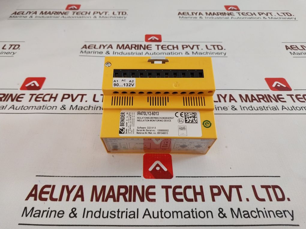Bender Ir470Ly2-6013 Insulation Monitoring Device
