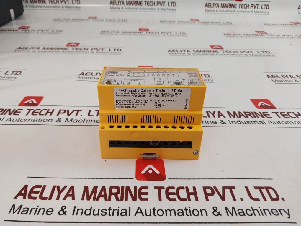 Bender Ir470Ly2-6013 Insulation Monitoring Device
