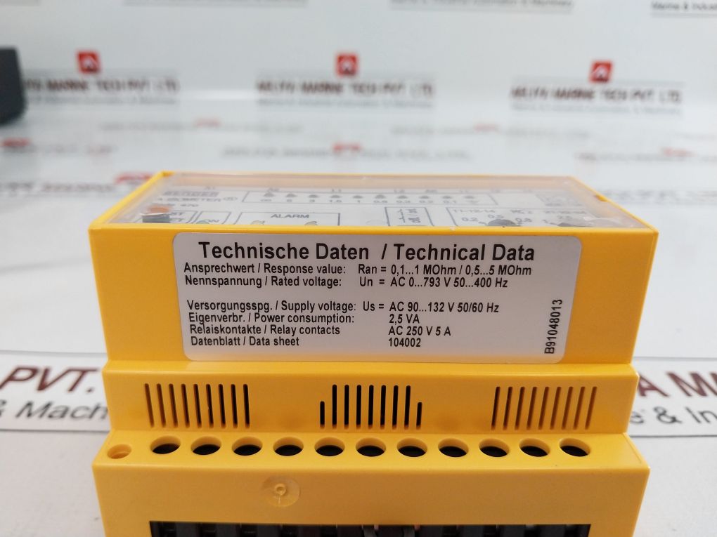 Bender Ir470Ly2-6013 Insulation Monitoring Device
