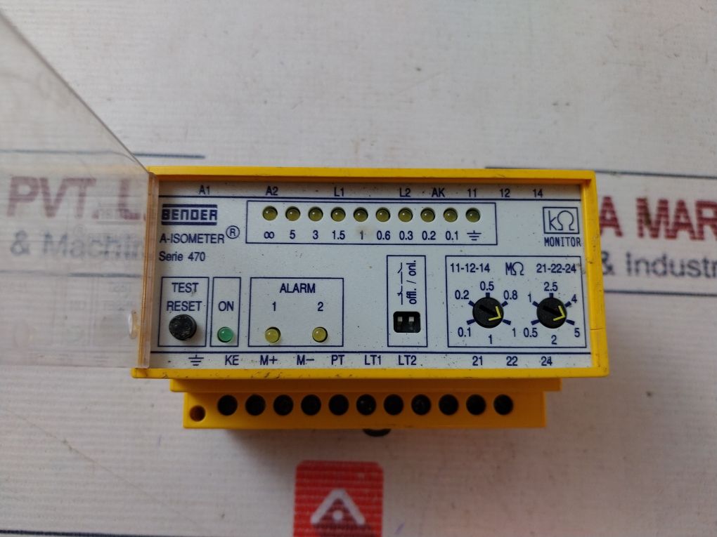 Bender Ir470Ly2-6013 Insulation Monitoring Device 250V