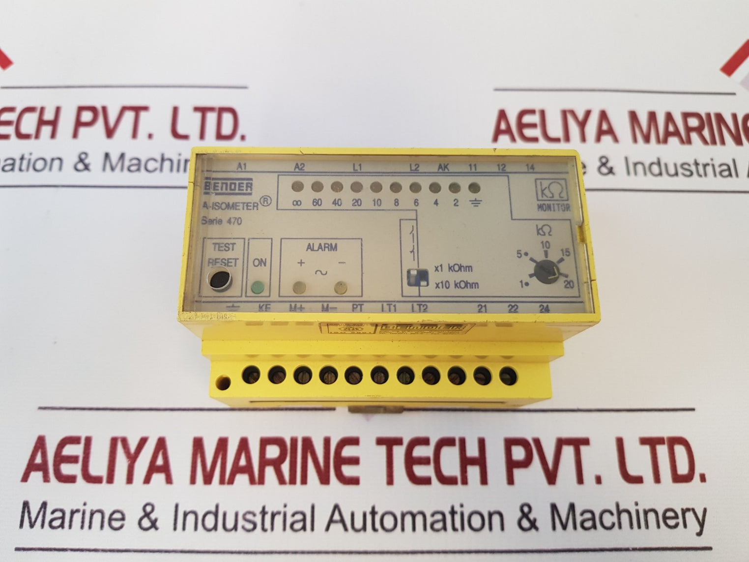 Bender Ir 470 Ly-40 Insulation Monitoring Device 91048007 F