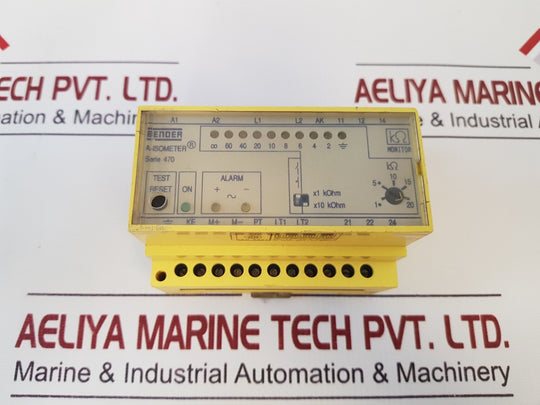 Bender Ir 470 Ly-40 Insulation Monitoring Device 91048007 F