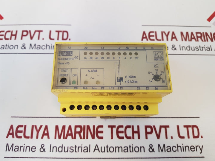 Bender Ir 470 Ly-40 Insulation Monitoring Device 91048007 F