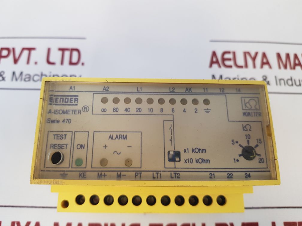 Bender Ir 470 Ly-40 Insulation Monitoring Device 91048007 F