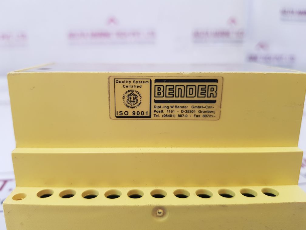 Bender Ir 470 Ly-40 Insulation Monitoring Device 91048007 F