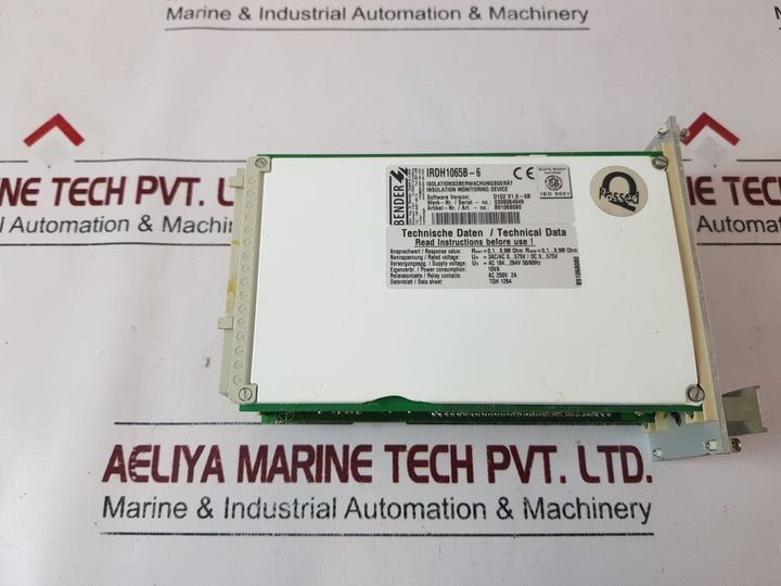 Bender Irdh1065B-6 Insulation Monitoring Device