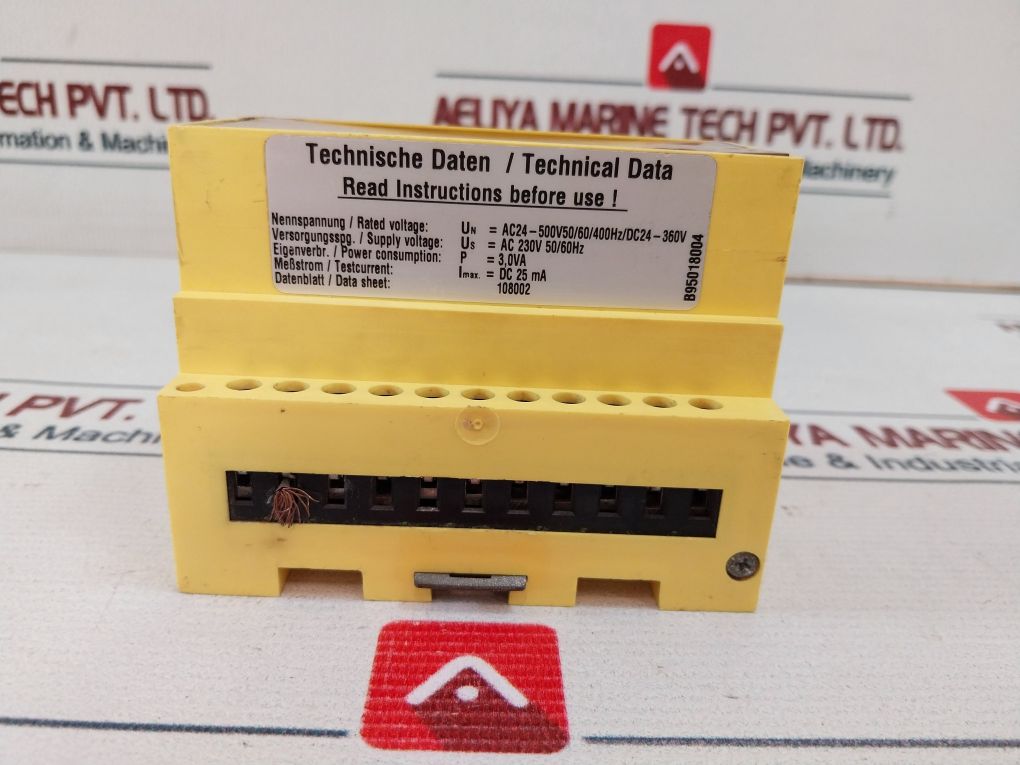 Bender Pgh471 Insulation Fault Test Device