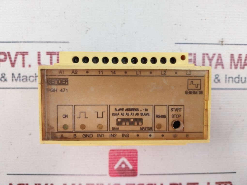 Bender Pgh471 Insulation Fault Test Device