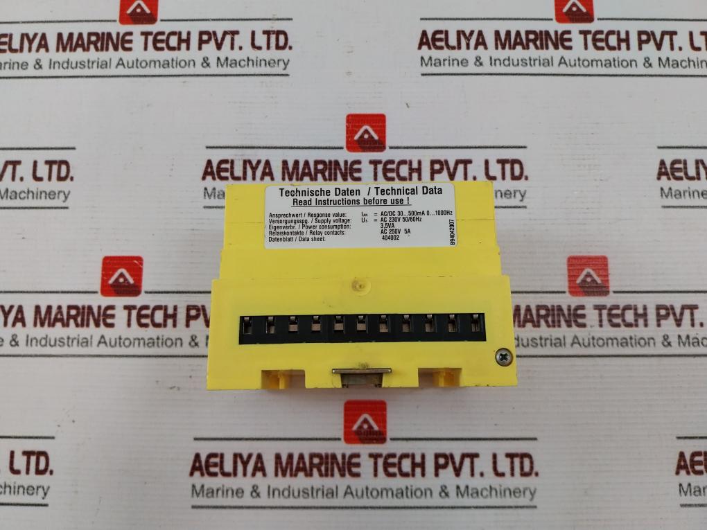 Bender Rcma472Ly Residual Current Monitor B94042007 50/60Hz