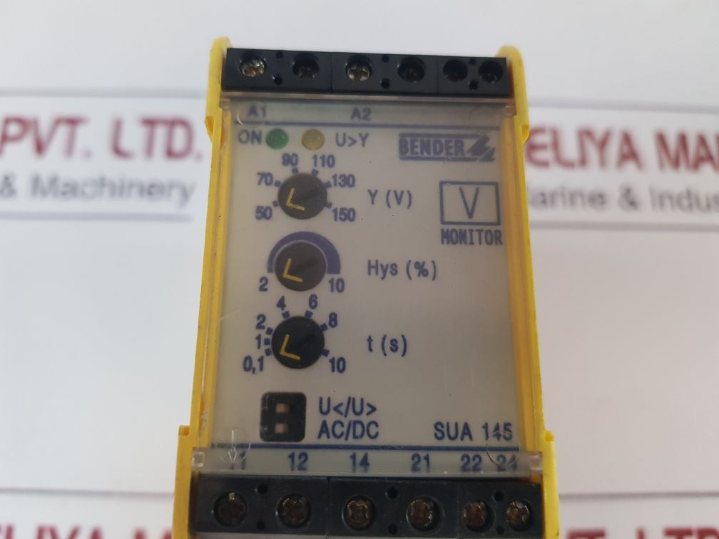 Bender Sua145 Voltage Relay B93015510