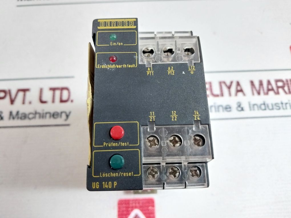 Bender Ug140P Isometer/Earth Fault Monitor