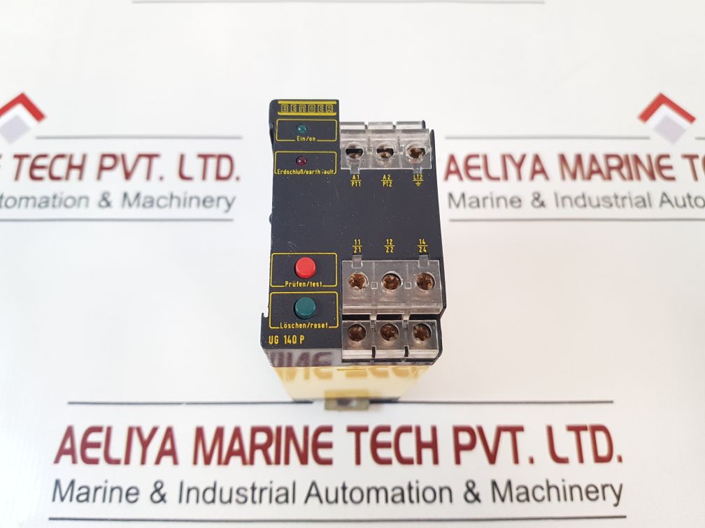 Bender Ug 140 P Earth Fault Monitor
