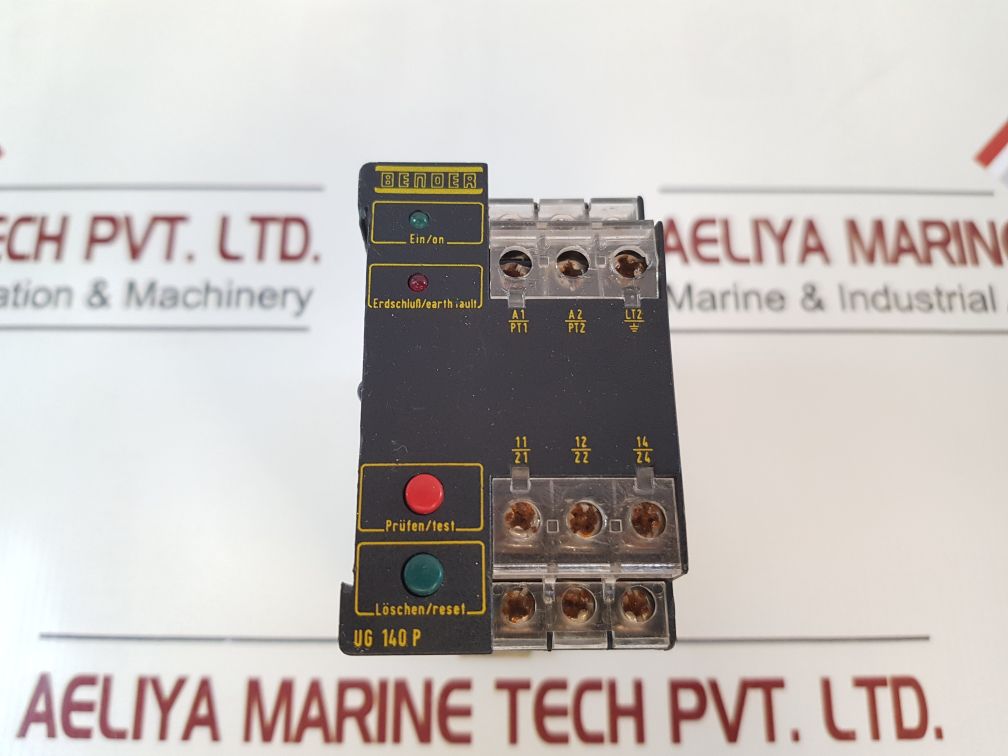 Bender Ug 140 P Earth Fault Monitor

