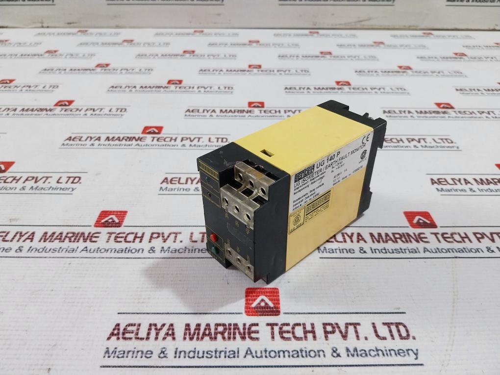 Bender Ug 140 P Earth Fault Relay 916382