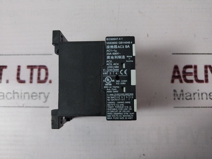 Benedikt & Jager K1-09D01 Contactor