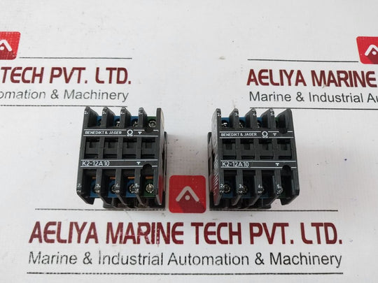 Benedikt & Jager K2-12A10 Contactor Relay