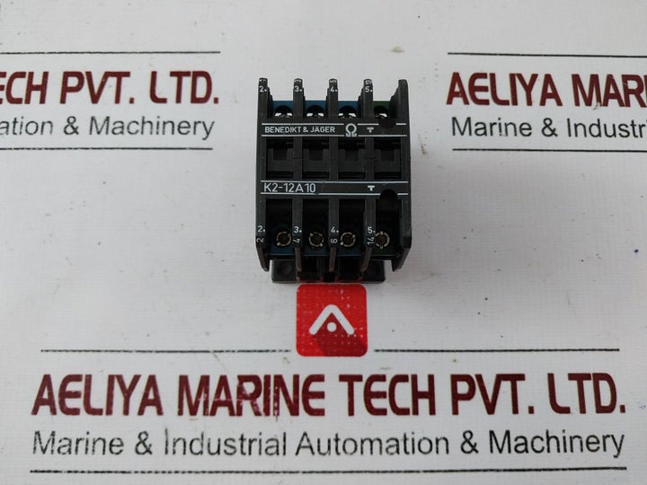 Benedikt & Jager K2-12A10 Contactor Relay
