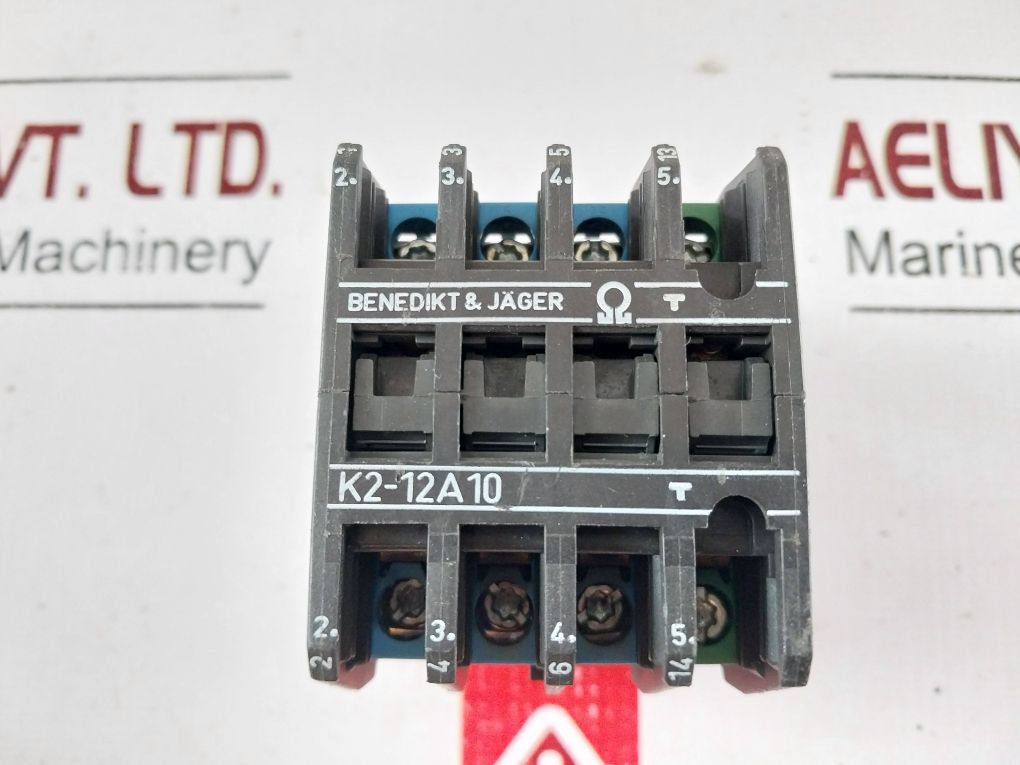 Benedikt & Jager K2-12A10 Contactor Relay