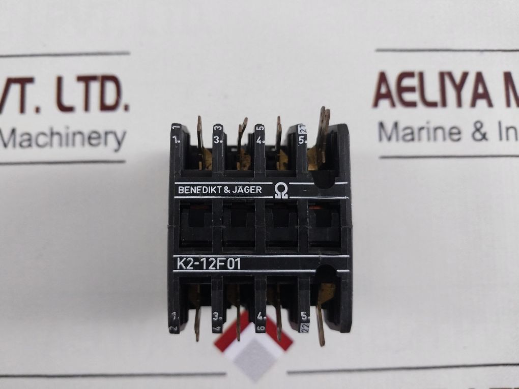 Benedikt & Jager K2-12F01Contactor Relay