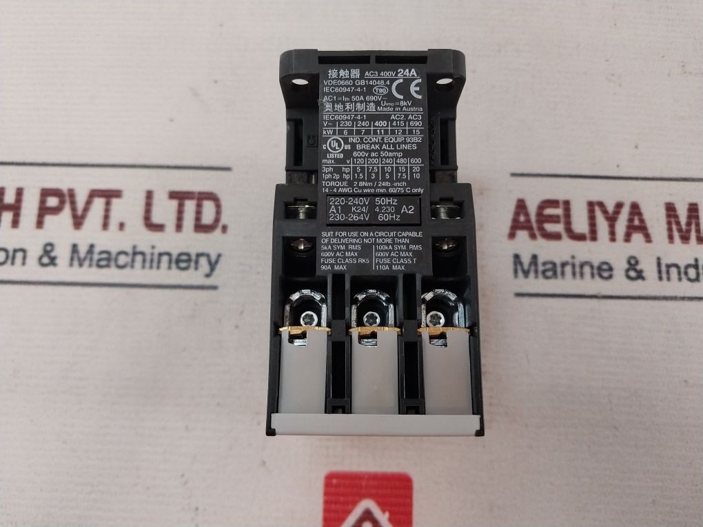 Benedikt & Jager K3-24A00 230 Contactor