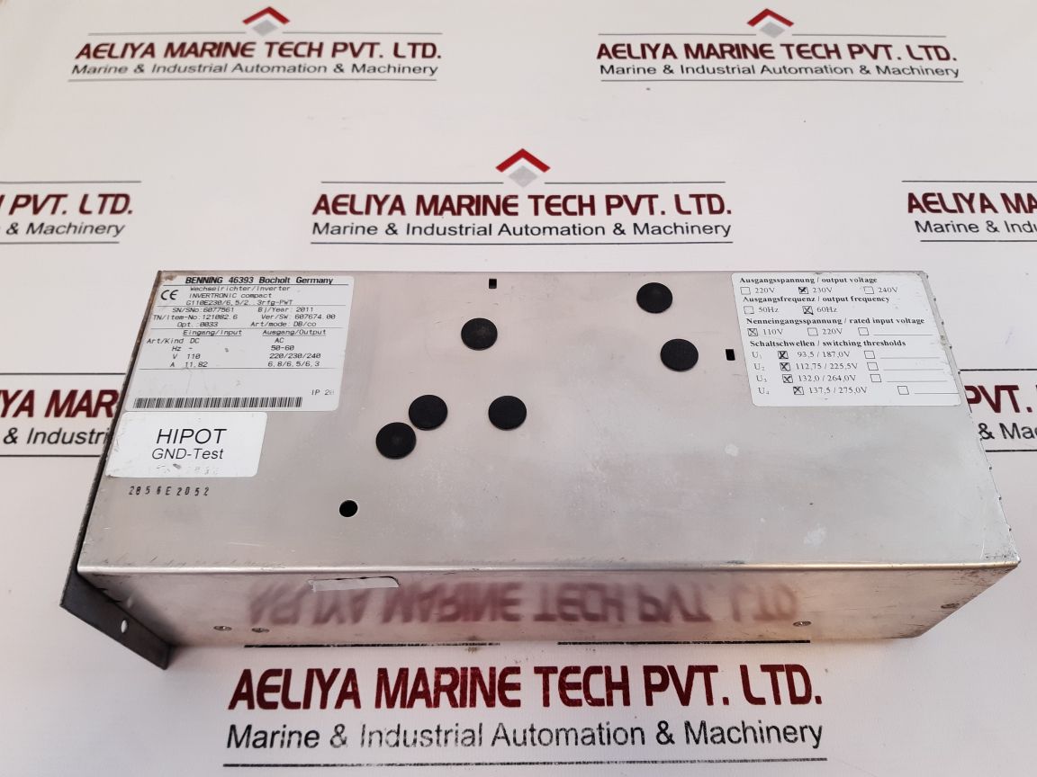 Benning 46393 Invertronic Compact Inverter
