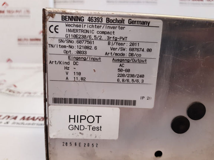 Benning 46393 Invertronic Compact Inverter
