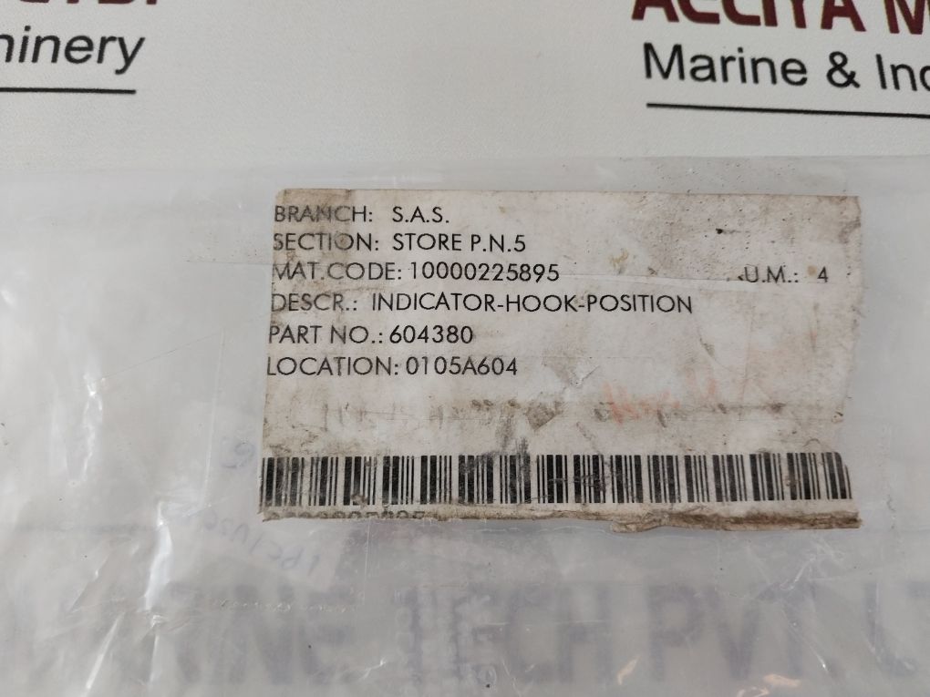 Bentec Indicator-hook-position