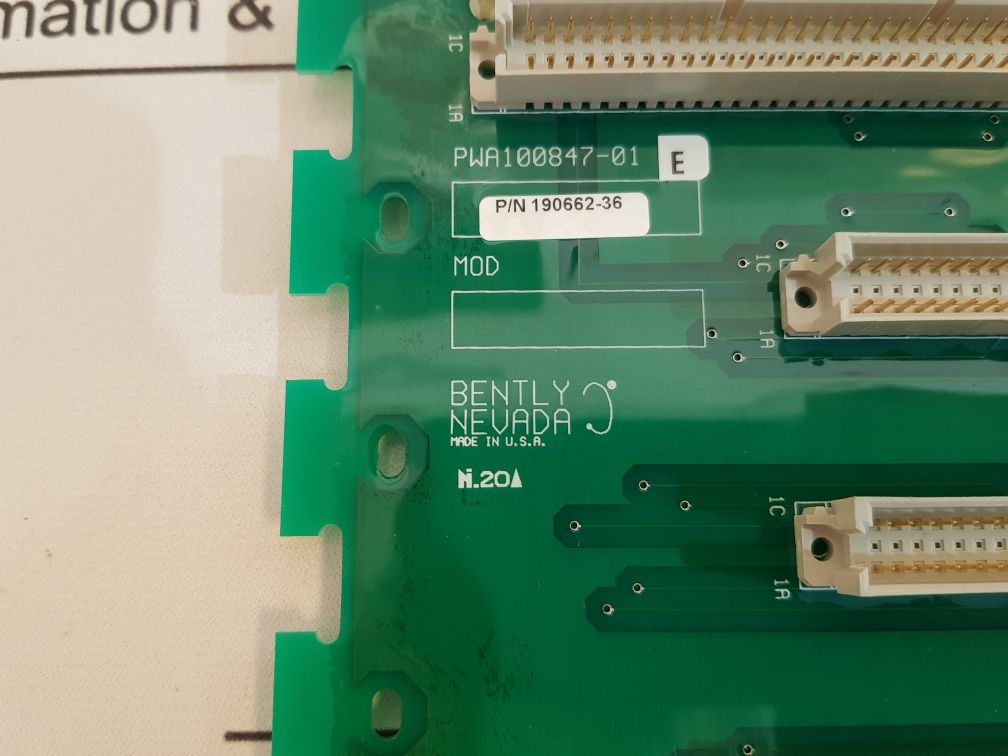 Bently Nevada 190662-36 Pcb Card