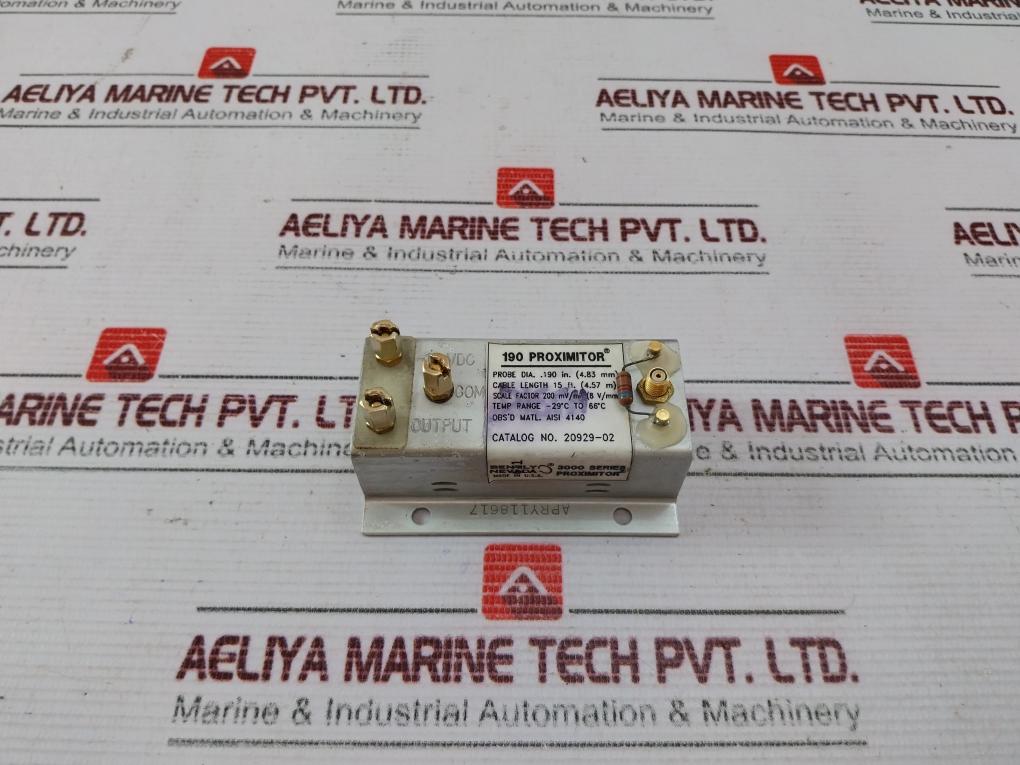 Bently Nevada 20929-02 190 Proximitor Sensor