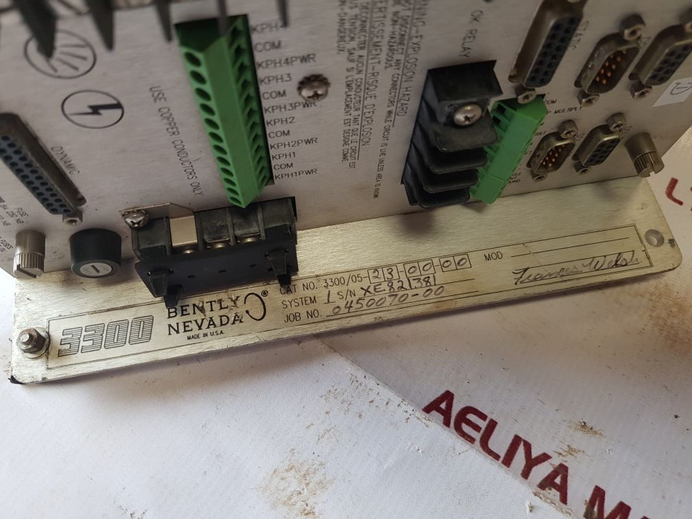 Bently Nevada 3300/14,3300/03,3300/20,3300/25,3300/35 Rack