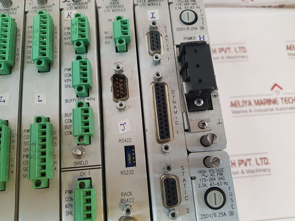 Bently Nevada 3500/20/25/40M/60/32/92 Rack