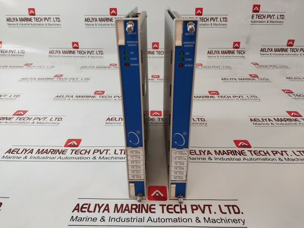 Bently Nevada 3500/60 Temperature Monitor 163179-01 D